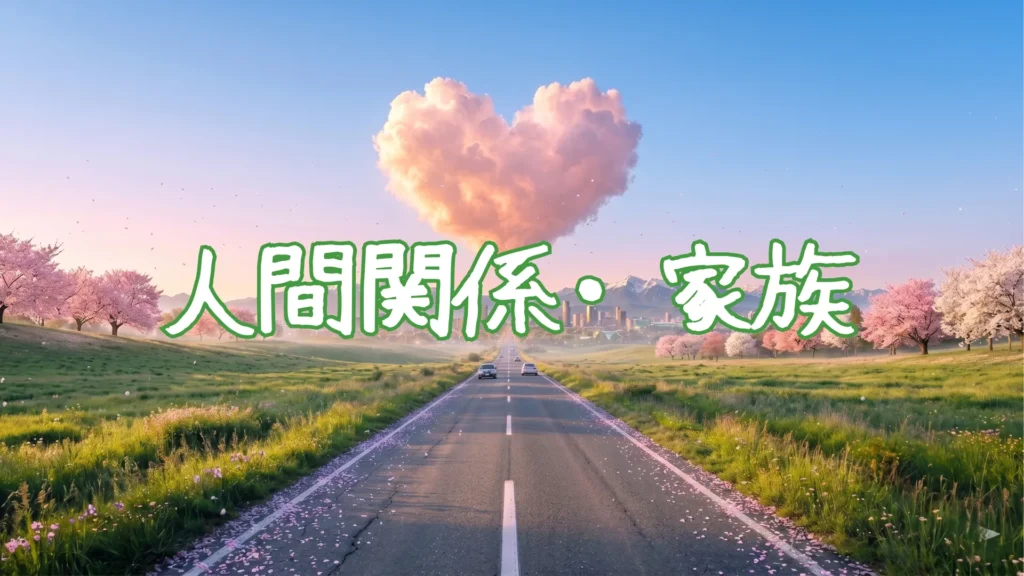 人間関係・家族のロードマップを現したアイキャッチ
